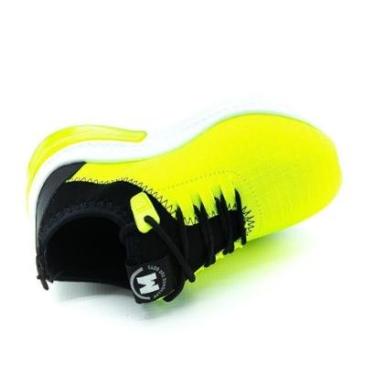 Imagem de Tênis Infantil Led Menino Molekinho 2848.203 - Amarelo Neon-Masculino