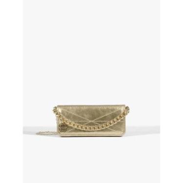 Imagem de Bolsa Schutz Tiracolo Mika Pequena Dourado-Feminino