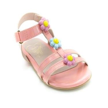 Imagem de Sandália Infantil Menina Mini Sua Cia 7016.00332 - Rosa-Feminino