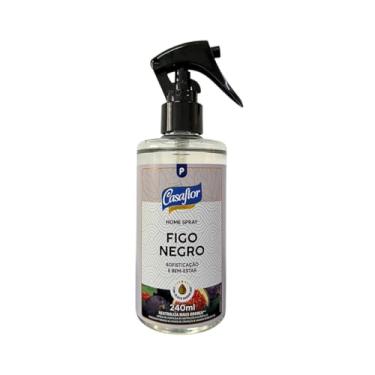 Imagem de Home Spray Casa Flor 240ml | Aromatizador de Ambientes e Tecidos | Escolha sua Fragrância: Chá Branco, Lavanda, Figo Negro ou Sândalo Rústico (Figo Negro)