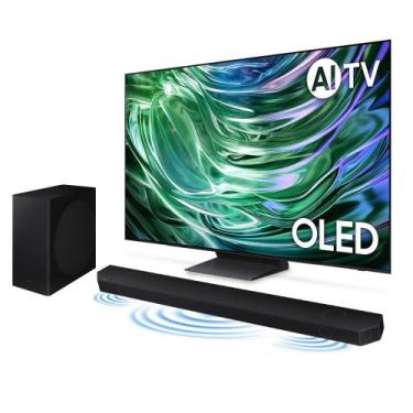 Imagem de AI TV 65" OLED 4K 65S90D 2024 + Soundbar HW-Q800D - Samsung