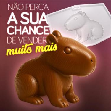 Imagem de Cocoa Capivara Grande - no-brand, 3 Cocoa Forms