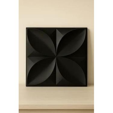 Imagem de Revestimento 3d Parede Placa Pvc 30x30cm Kit 25un + Fita 3m - LUJPDECO