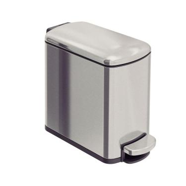 Imagem de Lixeira Tramontina Tipo D Slim Inox Acabamento Acetinado 6 L Tramontina