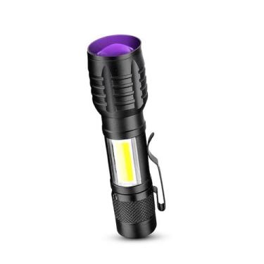 Imagem de Lanterna Profissional de LED com Luz Infravermelha, Recarregável e com