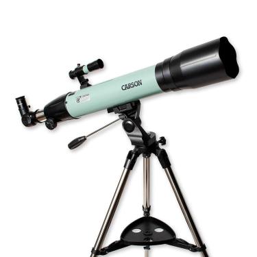 Imagem de Telescópio Refrator 80mm Carson Qualidade 70x Astronomia