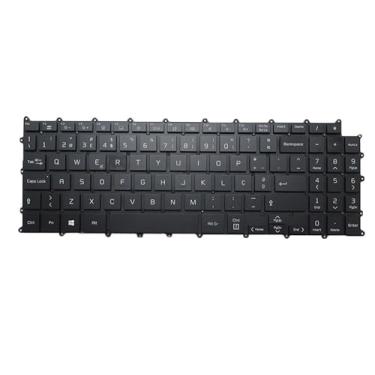 Imagem de Laptop Com Teclado Retroiluminado Para LG 16Z90R-K 16Z90R-K.AAB7U1 16Z90R-K.AAS6U1 16Z90R-K.AAS8U1 16Z90R-K.ADB9U1 Portugal PO Preto Sem Moldura Novo