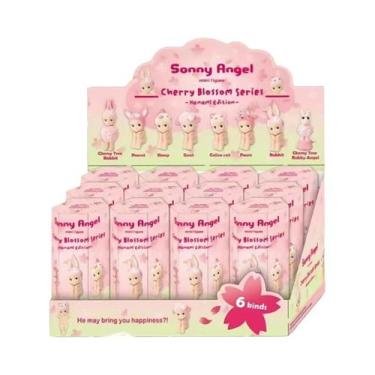 Imagem de Bonecos De Anime Em Miniatura Da Série "Cherry Blossom Stitch" Em Caix