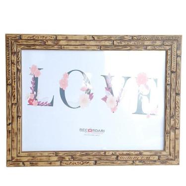 Imagem de Porta Retrato 20X25 Madeira Vintage 20 Mm Recordari 100/06