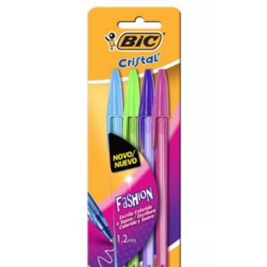 Imagem de Caneta fashion bic 4 cores