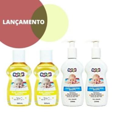 Imagem de Kit 2 Óleos Corporal infantil + 2 Loção - Nenex