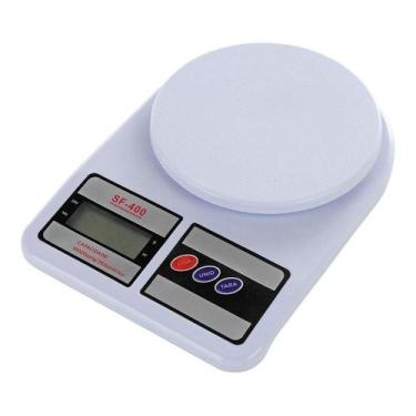 Imagem de Balança Digital De Precisão Cozinha 10kg Nutrição E Dieta - Saint