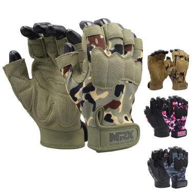 Imagem de MRX Luvas de treino para homens e mulheres – Luvas de exercício respiráveis e confortáveis para levantamento de peso, ciclismo, treinamento de academia e atividades ao ar livre | Verde XGG