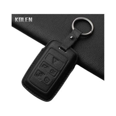 Imagem de Capa De Chave De Carro De Couro Para Land Rover Range Rover Discovery 