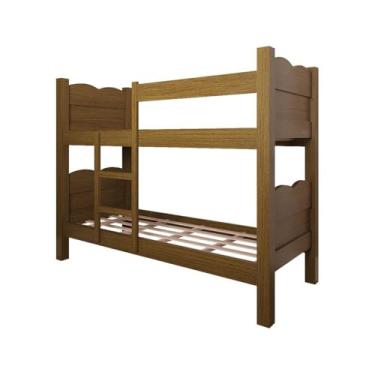 Imagem de Beliche Madri para Colchões 88x188 Amendoa Geval