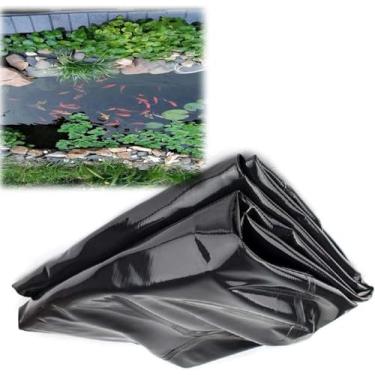 Imagem de Forro De Lagoa Resistente Flexível Livre Underlay Resistente A Uv Forro De Paisagismo Hdpe Ideal Para Piscinas De Peixes Koi Fontes E Córregos Lagos De Peixes De Jardim, 4 x 12m/13x39.4ft