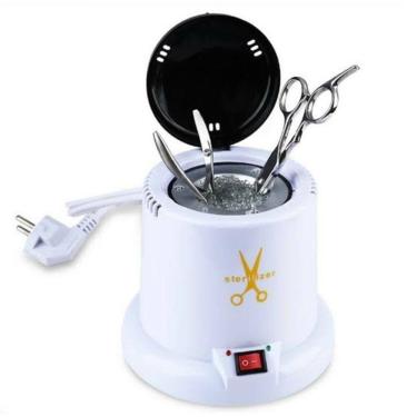 Imagem de Esterelizador Estufa Com Microsfera Eletrico Podologia Manicure Tatuagem Alicate Tesoura Pinca Bivolt