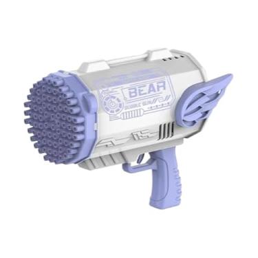 Imagem de Canhão de Bolhas com Luzes – 100 Bolhas por Segundo + Recarregável!(ROXO)