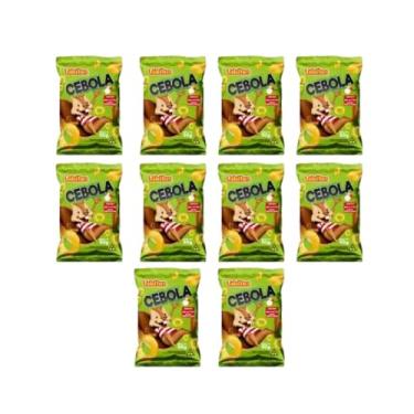 Imagem de Salgadinho de Cebola, Assado, Sem Glúten, Pacote com 10 Unidades, 35g