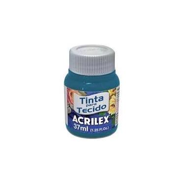 Imagem de Tinta de tecido Acrilex aqua marina 803 37ml