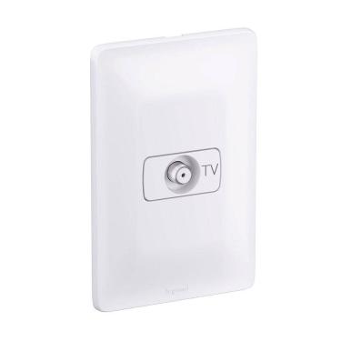 Imagem de Tomada de TV 4X2 Zeffia - 680127 - PIAL