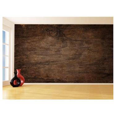 Imagem de Papel De Parede 3D Textura Madeira Escura Wood 3,5M Txt227