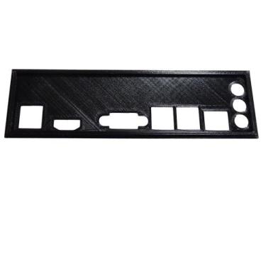 Imagem de Espelho Acabamento Tampa Chapinha Placa Mãe  AFOX H61-MA5 - OVER CLOCK