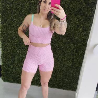Imagem de Conjunto brocado rosa BB - Royer, M