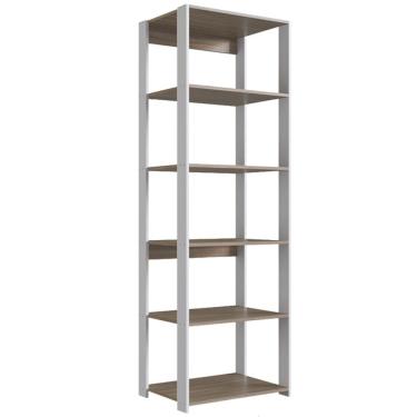 Imagem de Estante Livreiro 183X60cm 05 Prateleiras Branco Montana PRODDY