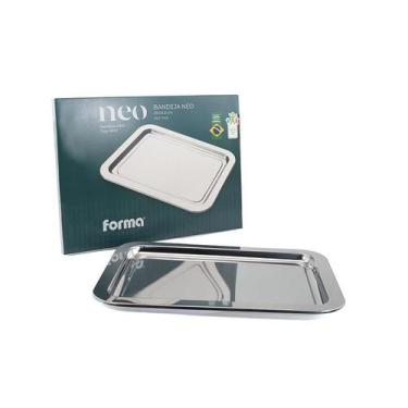 Imagem de Bandeja inox ret. 25x35 forma