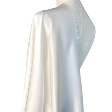 Imagem de 19 Momme Mulberry Silk Twill Stretch-Satin Roupas Tecido Telas Camisa Vestidos para Costura por Metros STSS19L (Branco Natural, 1 jarda)