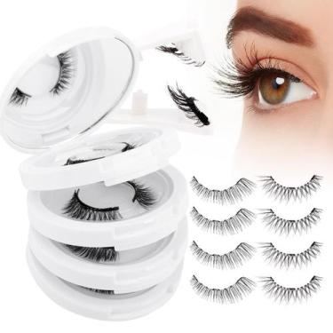 Imagem de Cílios magnéticos WENDY LASHES CX0125 K8+604 Natural Look