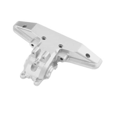 Imagem de Colaxi 1:16 RC Car Rear Gearbox Cover Diferencial Case Cover Modification Upgrade Peças de reposição para C8805 1/16 RC Car DIY Acessório, Prateado