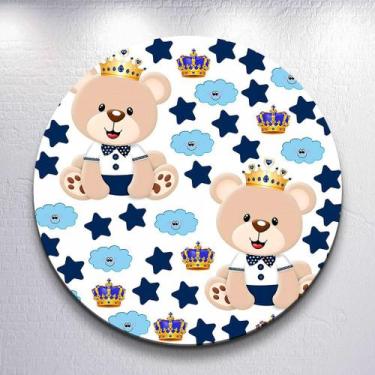 Imagem de Capas Painel Grande e Mini Painel Redondo Festa Infantil Ursinho Menin