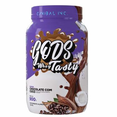 Imagem de Gods Whey Tasty - 900g Chocolate com Coco - Canibal-Masculino