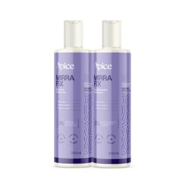 Imagem de Kit Shampoo e Condicionador 300ml Mirra Fix Apice Cosméticos