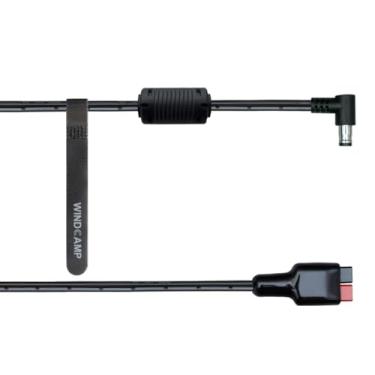 Imagem de Cabo de alimentação CC WINDCAMP compatível com YAESU FTX-1F com núcleo de ferrite, comprimento de 9 m, AWG18 (FTX-1-AP)