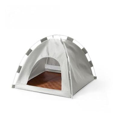 Imagem de Tenda Cama Para CãEs E Gatos | Casinha Pet L | Barraca Aconchegante(CINZA)