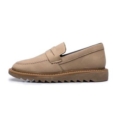 Imagem de Giuseppe Sapato Social Oxford Masculino em Camurça Marrom, Estilo Brogue, Sola Tratorada, para Escritório, Igreja e Casamento (Capuccino Ambar, BR, Adulto, Numérico, 40)