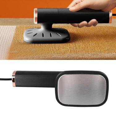 Imagem de Ferro a vapor portátil, mini portátil com tanque de água de 20 ml e alça rotativa para facilitar o uso em viagens, vaporizador compacto de roupas para dormitórios domésticos, tecidos de algodão de