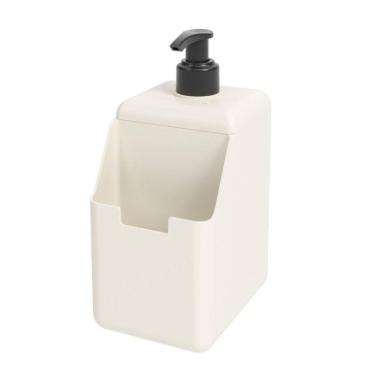 Imagem de Dispenser Porta Detergente E Esponja Single 500Ml Bege