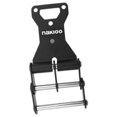 Imagem de Generic Fivela de liberação rápida para cinto de ferramentas, ideal para pochetes. Fecho seguro e de alta resistência em aço inoxidável com pivô em liga de, Preto