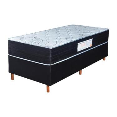 Imagem de Colchão Solteiro D45 Famille + Base 088X188X68 - Bom Pastor