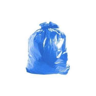 Imagem de Saco De Lixo 60 Litros Pacote C / 100 Azul - Higipack