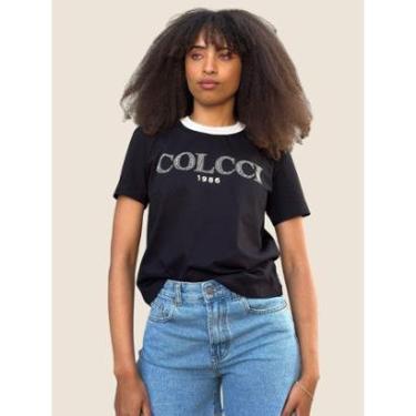 Imagem de Camiseta Feminina Comfy Estampada Colcci-Feminino