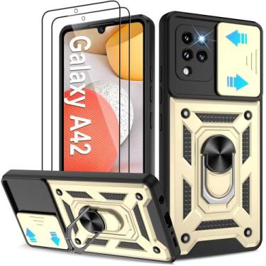Imagem de Capa ATUMP para Samsung Galaxy A42 5G com 2 protetores de tela HD