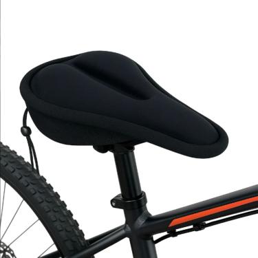 Imagem de Capa de Selim com Almofada em Gel – Conforto e Amortecimento para Bicicleta MTB, Speed e Spinning