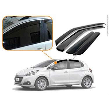 Imagem de Calha Chuva Defletor Peugeot 208 2012 a 2017-4 Portas
