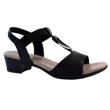 Imagem de Sandália Usaflex Salto Bloco Feminina