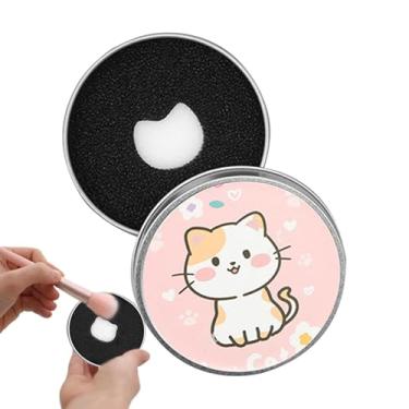 Imagem de de pincéis de maquiagem a seco, esponja de remoção de cor de pincel | Remoção rápida de cor a seco para pincéis | Líquido de limpeza portátil da escova da composição para eliminar o de secagem